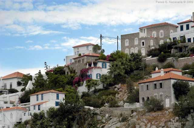 Traditional Hydra houses - 