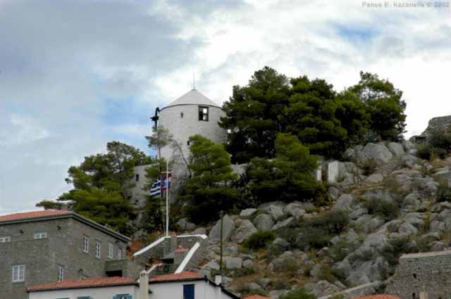  HYDRA PHOTO GALLERY - Windmill in Hydra